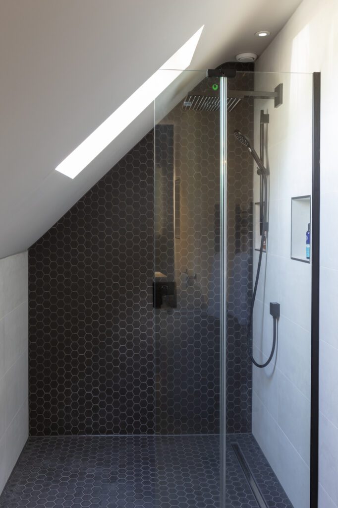 walk-in shower
