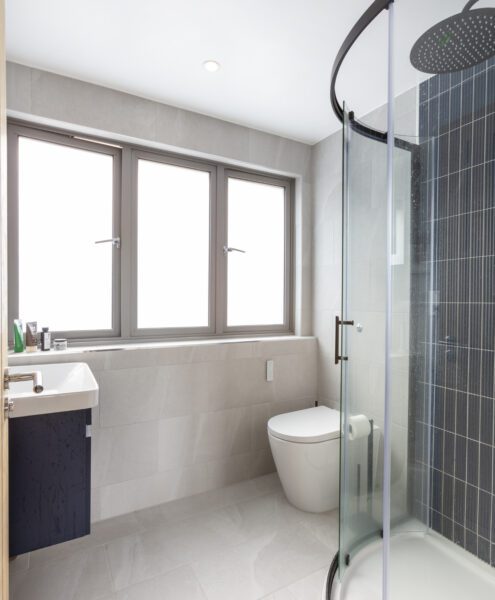 Ensuite shower room